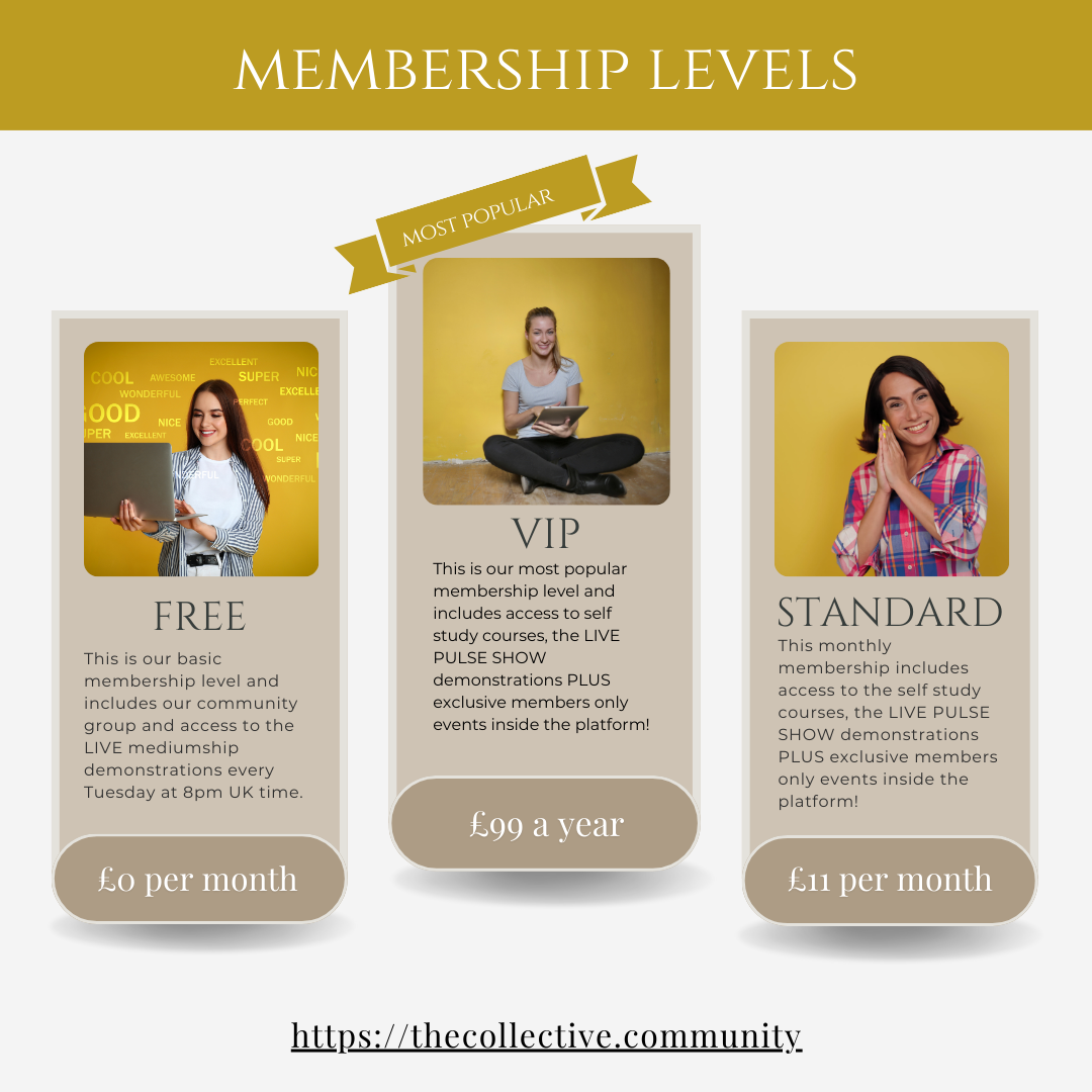 MEMBERSHIP PACKAGES AT THE COLLECTIVE